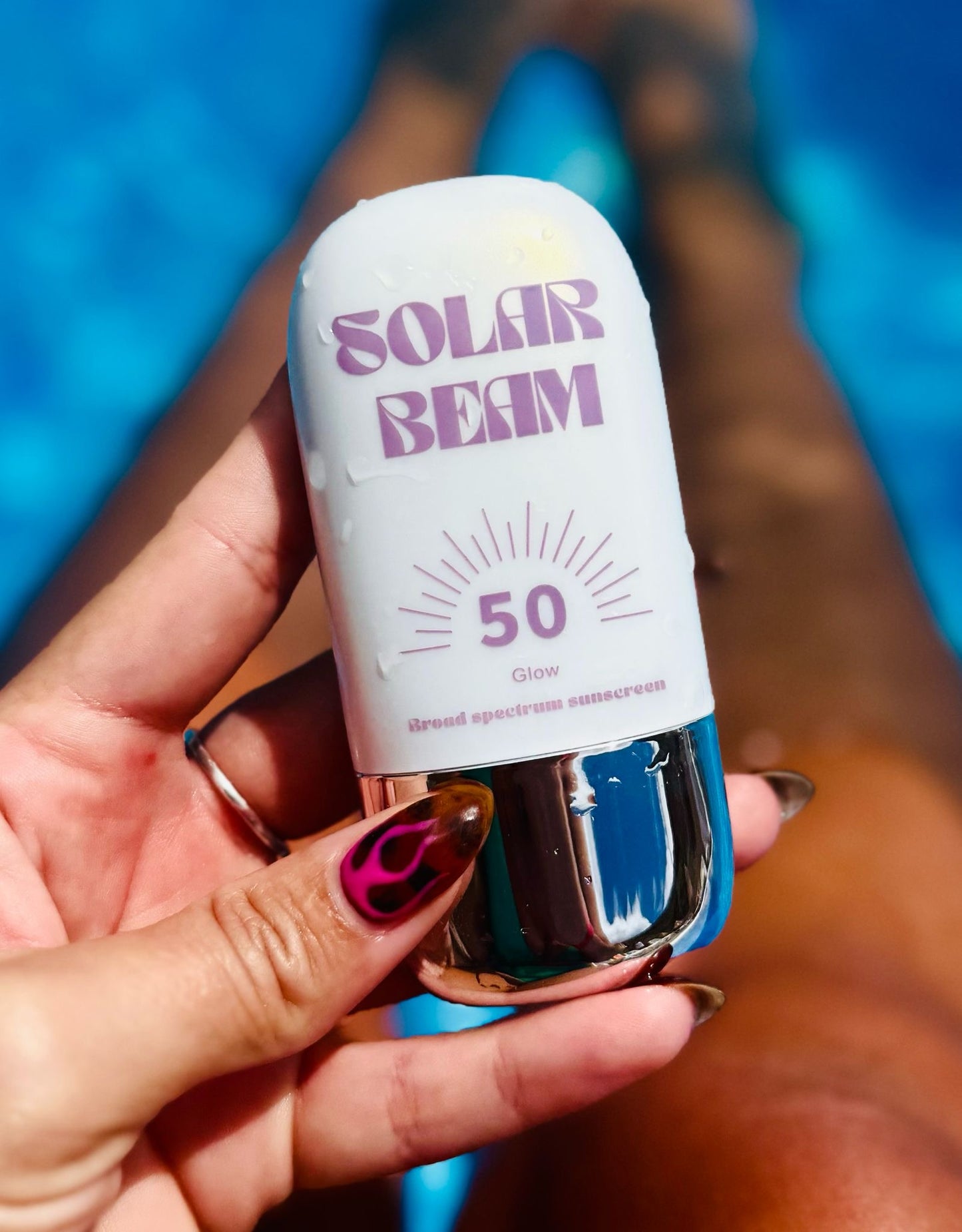 Solar Beam Glow sunscreen