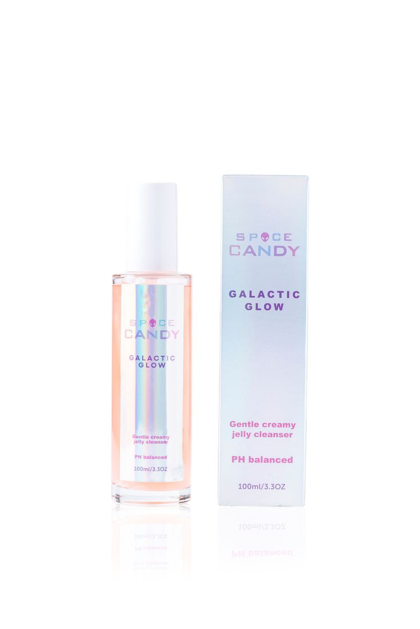 Galactic Glow creamy jelly cleanser